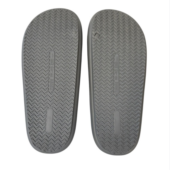 Beach Slides by J/Slides SQUISH Grey EVA Sandals Size 11M New - Picture 8 of 9